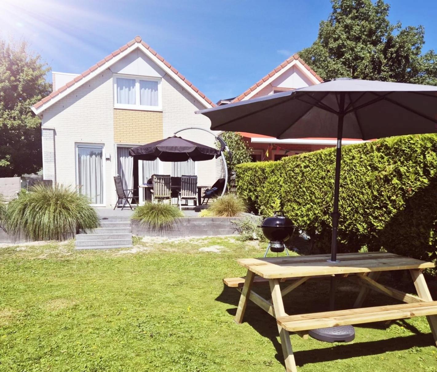 Prachtige Vakantievilla Aan Ijsselmeer Makkum Exterior photo